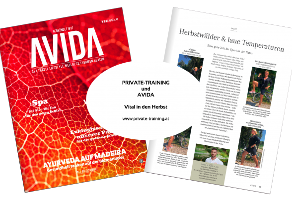 Personal Trainer Daniel Schlerith gibt Expertentipps im AVIDA Magazin